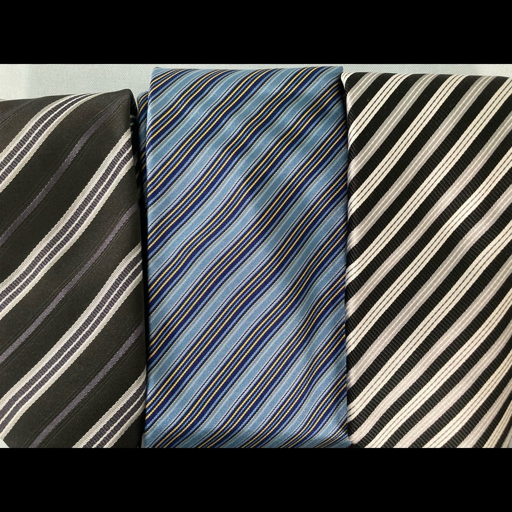Striped tie set